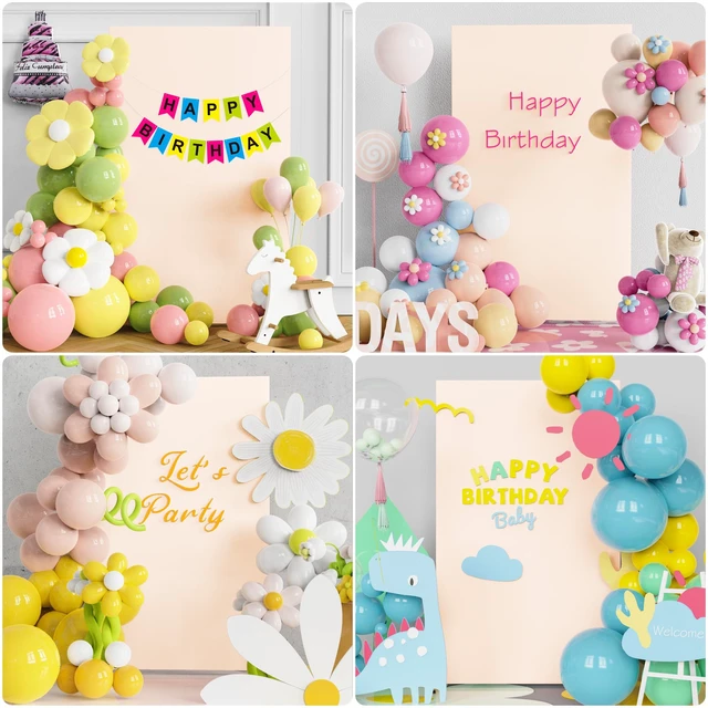Alt view image 5 of 5 - Square Backdrop Cover Beige Square Wedding Arch Cover, 6.6x5.2FT Spandex Square Arch Cover Balloon Arch Covers Stretchy Backdrop for Birthday Party Wedding Ceremony Baby Shower Decor