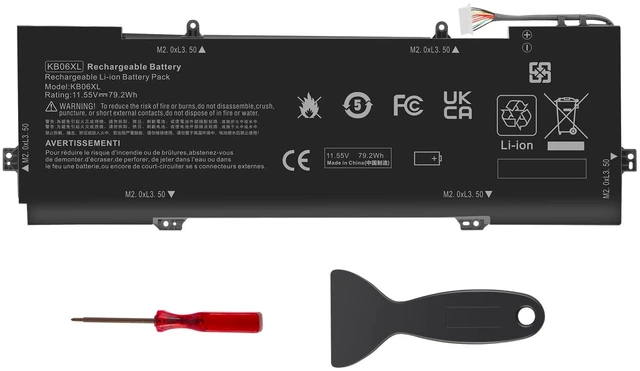 Main image of Spare Battery for HP Spectre X360 15-BL002XX 15-BL001NG 15-BL075NR Z6K96EA Z6L01EA Z6L02EA 2PG91EA, Spectre X360 15T-BL00 2017 HSTNN-DB7R TPN-Q179 902401-2C1 902499-855 902499-856 KB06XLP