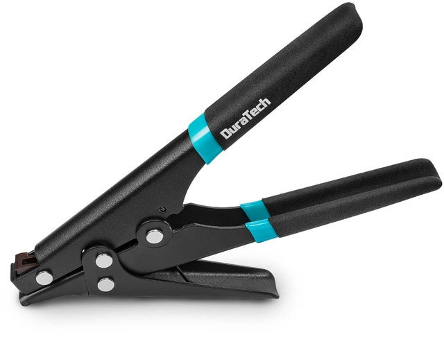 Main image of 8-Inch Zip Tie Tool, Cable Tie Gun Ergonomic Handle, For Fastening and Cutting Plastic or Nylon, Cable Management