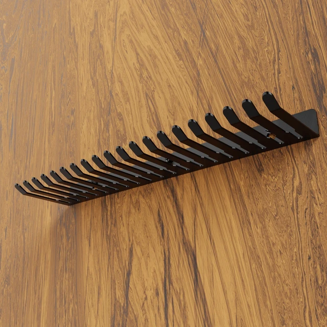 Alt view image 6 of 7 - 2 Pack 19 Slots Wall mountable Cable Hanger and Organizer,Cable Holder,Cable Organizer Studio Storage,Slots Width from 5.5 to 9.5mm for Cord Management Rack