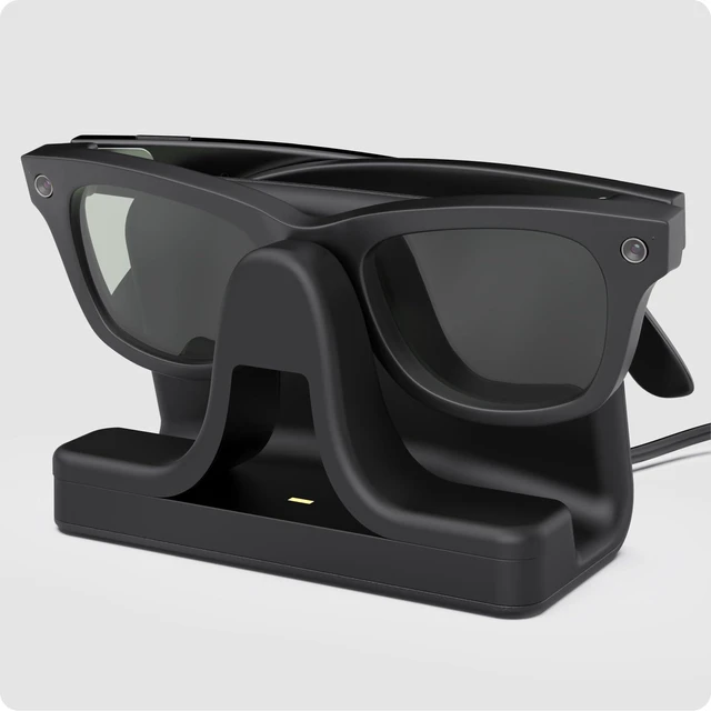 Alt view image 2 of 7 - Charging Stand & Cable Compatible with Ray-Ban Meta (Gen 1 2) Smart Glasses, USB-C