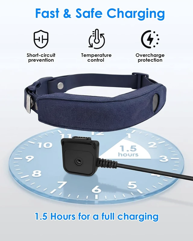 Alt view image 4 of 7 - Magnetic Charging Cable Adapter Compatible with Halo Collar 4 5 Dog Fence, USB