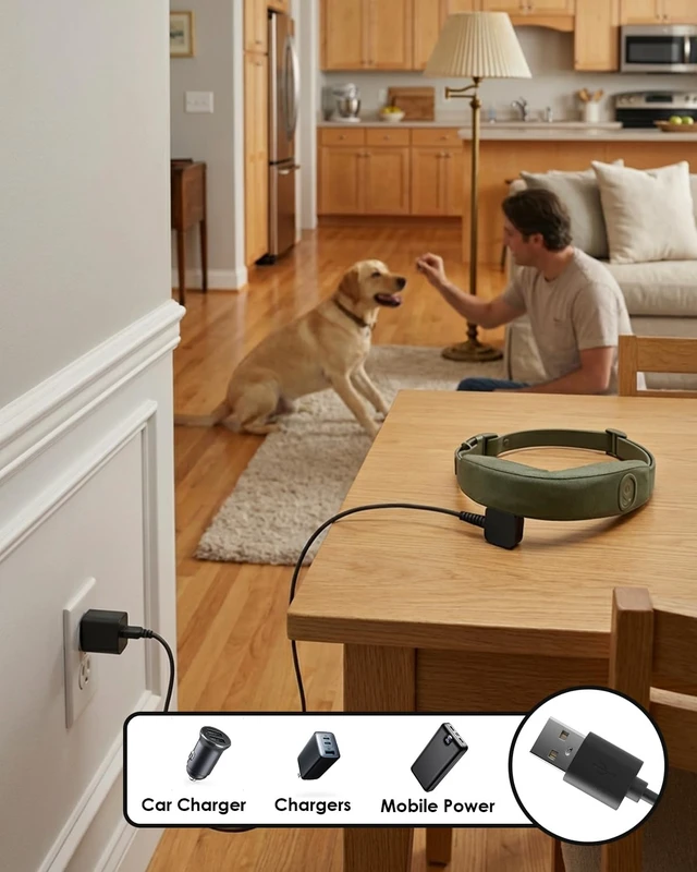 Alt view image 7 of 7 - Magnetic Charging Cable Adapter Compatible with Halo Collar 4 5 Dog Fence, USB