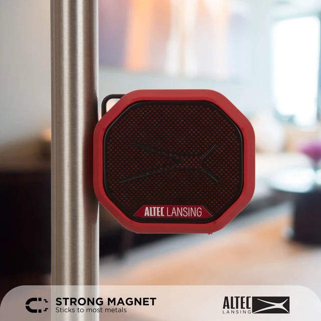 Alt view image 2 of 7 - HYDRATREK Magnetic Bluetooth Speaker, Waterproof IP67, 5W RMS Output, True Wireless Pairing, USB-C Quick Charge, 3.7V 400mAh Battery, Voice Assistant, Perfect for Any Adventure