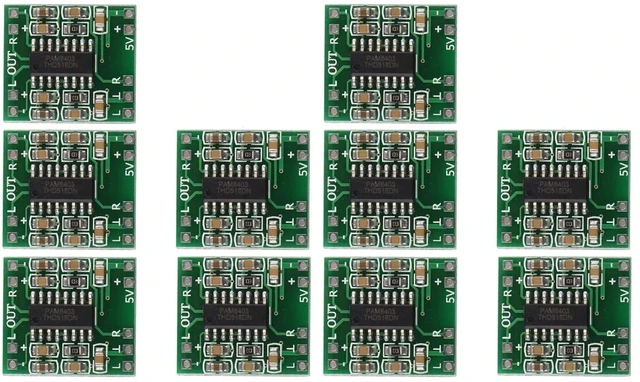 Main image of 5pcs PAM8403 2X 3W Mini Digital Power Amplifier Board AMP Class D 2.5-5V Input (Pack of 2)