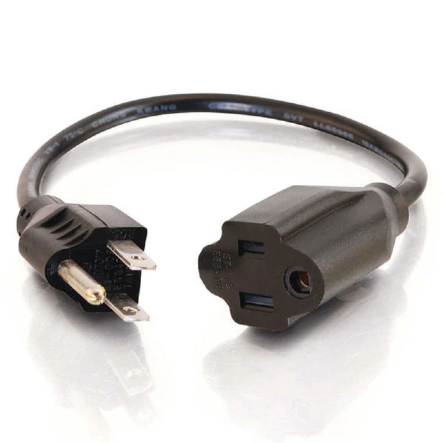 Alt view image 3 of 5 - CABLES TO GO 15FT OUTLET SAVER POWER EXTENSION CORD