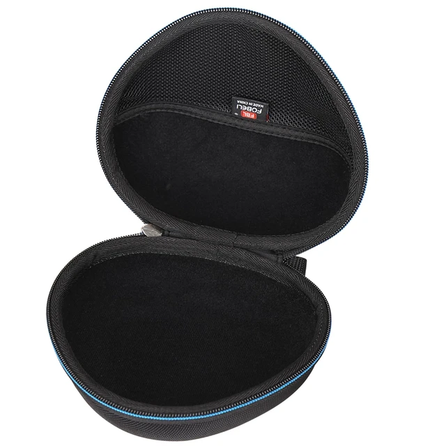 Alt view image 2 of 7 - EVA Kids Headphone Case for JLab/Acer/eKids Spiderman, Case Only Hard EVA Shell, Shockproof & Water-Resistant, Double Zipper Closure, Mesh Pocket, Travel Storage Bag, Black