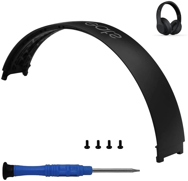 Main image of Headband Replacement for Studio 3.0 A1914/ Studio 2.0 Wireless Headphones Studio 3 Top Headband Replacement Head Band Parts Accessories,Not Easy To Break,As Same As OEM Repair Kit, Matte Black