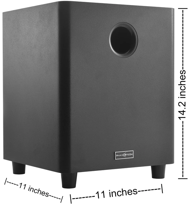 Alt view image 6 of 7 - 8 Inch Passive Subwoofer, 100W Power Heavy Bass Powerful Sound Synthetic Fiber Wood Material, Passive Speaker for Home Theater