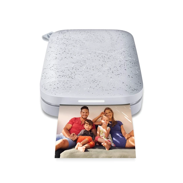 Alt view image 2 of 7 - Sprocket Portable 2x3 Instant Photo Printer (Luna Pearl) Fun Scrapbook Bundle