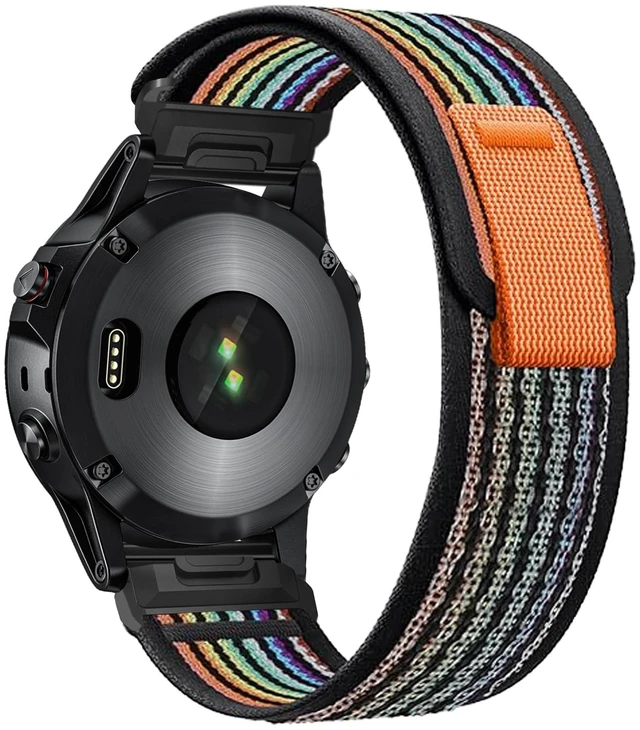 Main image of Quickfit 26mm Watch Bands Compatible with Garmin Fenix 9/8 51mm/7X/6X Band Nylon Sports Adjustable Straps for Garmin Fenix 9 8/9 8 Pro 51mm/7X Pro/6X Pro/5X Plus/3/3HR/Tactix Delta