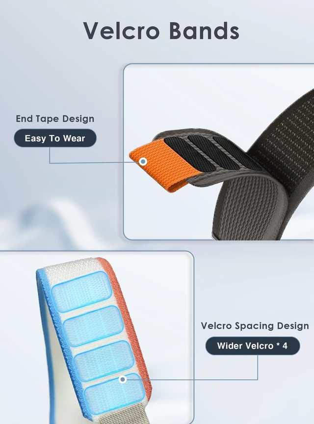 Alt view image 3 of 7 - Quickfit 26mm Watch Bands Compatible with Garmin Fenix 9/8 51mm/7X/6X Band Nylon Sports Adjustable Straps for Garmin Fenix 9 8/9 8 Pro 51mm/7X Pro/6X Pro/5X Plus/3/3HR/Tactix Delta