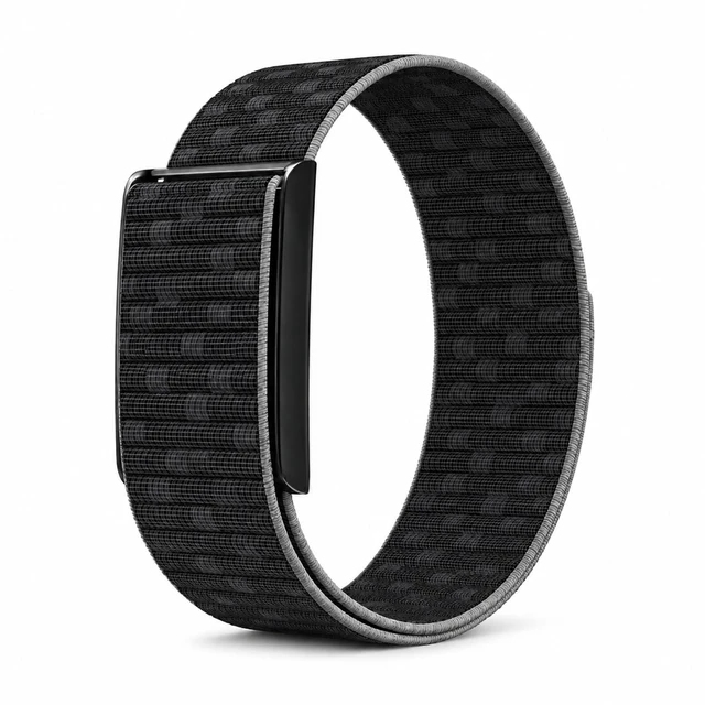 Main image of Nylon Band Compatible with Amazfit Helio Strap and Helio Strap Pro Soft Breathable Sport Nylon, Adjustable Loop Fit, Metal Bumper Case, Overlay Covered Design