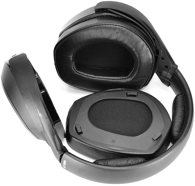Alt view image 3 of 6 - Sheepskin Earpads for Sennheiser RS175/RS185/RS195/RS165 Headset Also for Sennheiser HDR175/HDR185/HDR195/HDR165/TR175 Headphones,Upgrade Quality Replacement Ear Cushion Added Thicknes