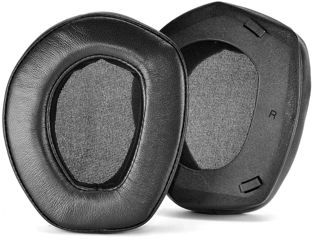 Alt view image 6 of 6 - Sheepskin Earpads for Sennheiser RS175/RS185/RS195/RS165 Headset Also for Sennheiser HDR175/HDR185/HDR195/HDR165/TR175 Headphones,Upgrade Quality Replacement Ear Cushion Added Thicknes