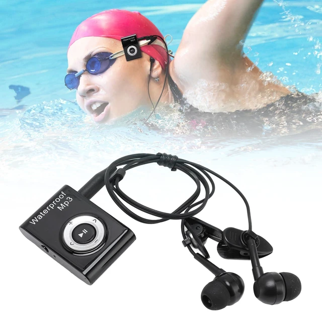 Alt view image 5 of 7 - IPX8 Water Proof MP3 Player for Swimming, 8GB Underwater Music Player with Lossless Sound, Secure Clip & Water Proof Headphones for Diving, Surfing, Running, Skiing (Black)
