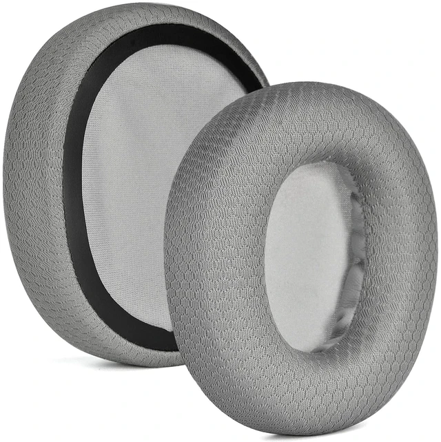 Main image of Mesh Fabric Earpads Replacement Compatible with SteelSeries Arctis Nova Pro Wired, Nova 1/1X/1P/3/3P/3X/4/4P/4X/5/5P/5X/7/7X/7P Headphons,(Do Not Fit Arctis Nova Pro Wireless) (Grey)