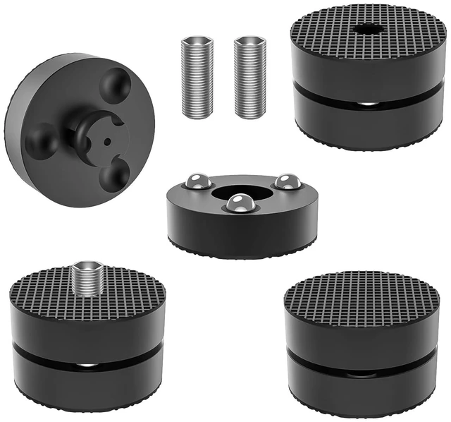 Main image of Audiocrast 4X HiFi Speaker Spikes 40×23mm Speaker Stand Feet Pads HiFi Shock Absorber Feet Aluminum Isolation Feet for Audio Speaker Subwoofer CD DVD Amplifier Turntable DAC