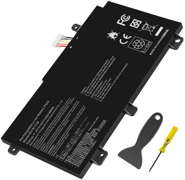 Main image of 48Wh B31N1726 Laptop Battery for Asus FX80 FX80G FX80GD FX80GE FX80GM FX86 FX86FE FX86FM TUF FX504 FX504GE FX504GM FX505 FX505DT FX505DY FX505GE FX505GD FX505GM FA506IU A17 FA706II B31BNEH B31BN91