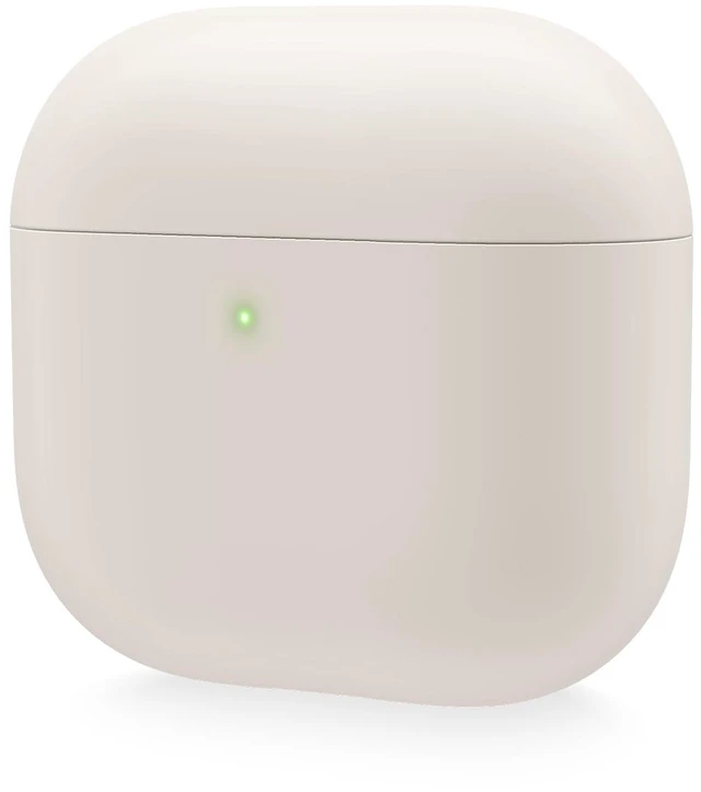 Main image of Liquid Silicone Case for AirPods 5 & AirPods 4 Triple Layer Protection, Supports Wireless Charging, Shock Resistant, Easily Cleaned (Stone)