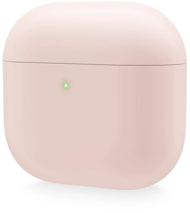 Main image of Liquid Silicone Case for AirPods 5 & AirPods 4 Triple Layer Protection, Supports Wireless Charging, Shock Resistant, Easily Cleaned (Pink)