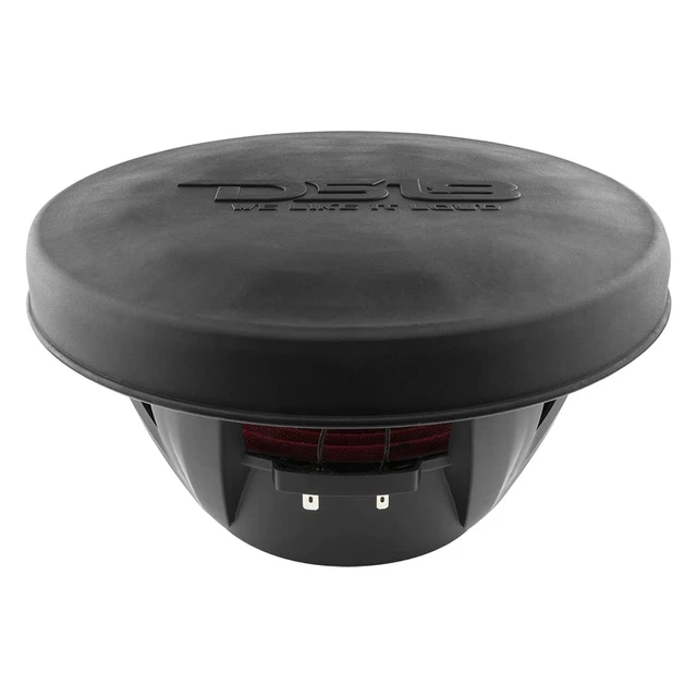 Alt view image 7 of 7 - Hydro CS-10/BK 10" Silicone Marine Speaker Cover - Water, Dust and UV Rays Protection - Compatible with Tower Speakers - Great Durability - Special Edition (Pair)