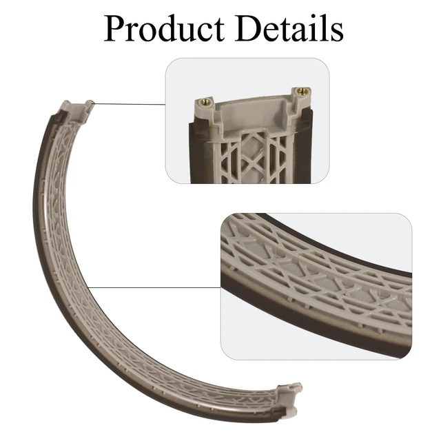 Alt view image 3 of 7 - Studio Pro Headband Replacement Repair Kit Accessories Compatible with Beats Studio Pro 2023 Model A2924/ Studio 3 Model A1914 Headphones-Deep Brown