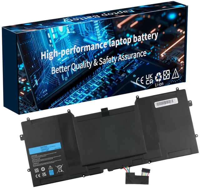 Main image of 55Wh C4K9V Battery for Dell XPS 12 9Q33 -L221X 13 9333 Ultrabook13 7.4V Compatible with XPS13 13-L321X 13-L322X XPS L321X L322X Series 3H76R 489XN PKH18