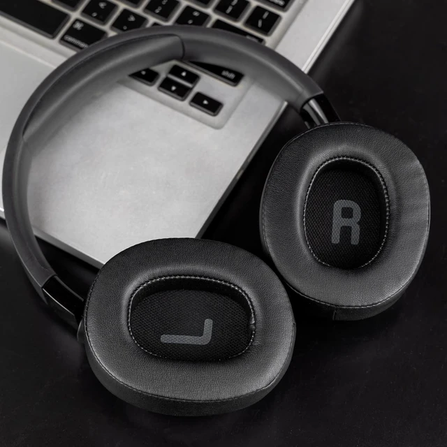 Alt view image 3 of 7 - Earpads for JBL Tune 760NC, Tune 770NC - Black for JBL Tune(700BT/710BT/720BT/750BTNC/760NC/770NC) Headphones