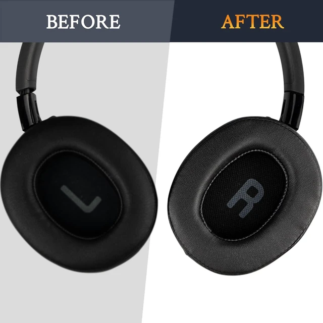 Alt view image 6 of 7 - Earpads for JBL Tune 760NC, Tune 770NC - Black for JBL Tune(700BT/710BT/720BT/750BTNC/760NC/770NC) Headphones