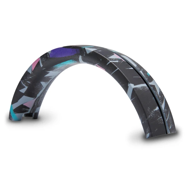 Alt view image 7 of 7 - BandZ Studio & Studio Pro - Silicone Headband Cover for Beats Studio Made by Wicked Cushions Does Not Fit Beats Solo Enhanced Comfort & Sweat Protection 90's Black