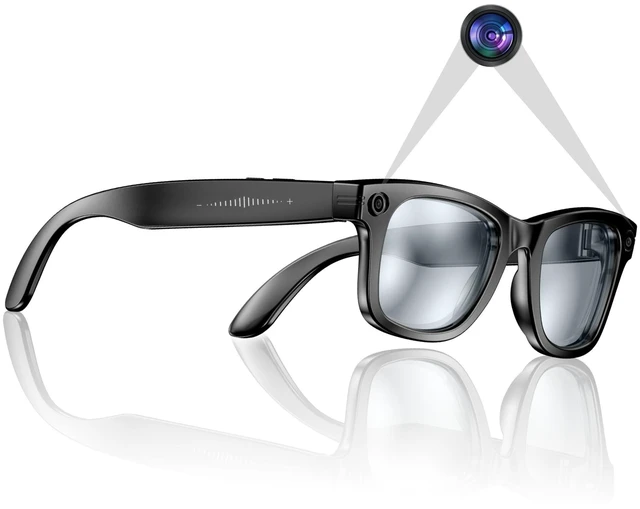Main image of AI Smart 4K Camera Glasses,HD 1080P Videos,Ultra-Wide Anti-Shake, Vlog Recording, AI Translation, AI Voice Assistant, Open Ears, Wi-Fi Transmission, Music Control