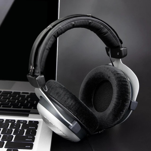 Alt view image 3 of 7 - Earpads for Beyerdynamic DT770(Pro)/HS300/MMX300 - Black Also for DT511/DT801/DT831/DT901/Custom One Pro Plus/Custom Studio Headphones