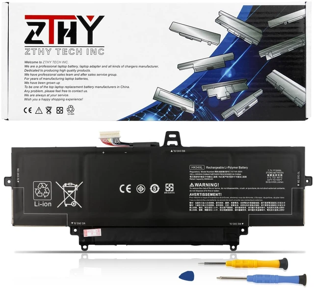 Main image of 54Wh HK04XL Laptop Battery Replacement for HP EliteBook X360 1030 G7 G8 For EliteBook X360 1040 G7 G8 Series L82391-005 HK04054XL L82391-007 L82391-006 HSTNN-IB9H L79376-1B1 L79376-1B2 7.7V 6669mAh