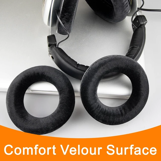 Alt view image 7 of 7 - Earpads for Beyerdynamic DT770(Pro)/HS300/MMX300 - Black Also for DT511/DT801/DT831/DT901/Custom One Pro Plus/Custom Studio Headphones