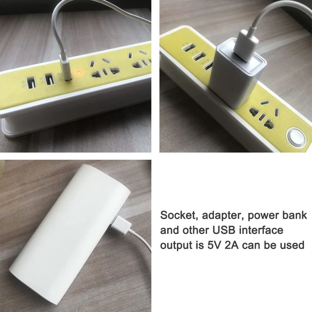 Alt view image 6 of 7 - USB Mini Small Ceiling Fan quiet Camping Optional Emergency Portable Outdoor Hanging Gazebo Canopy Dorm Fans Silent For Grow Tent,Hiking,Outages Speed Home Room Battery operated,Power Bank powered