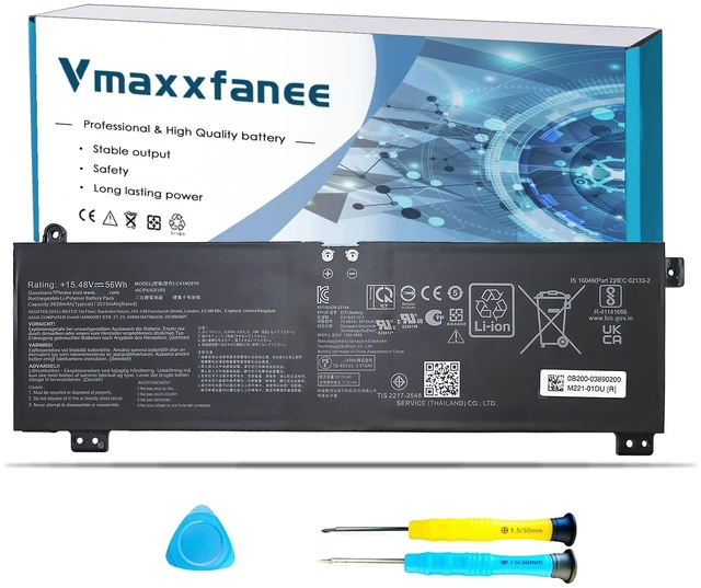 Main image of 56Wh C41N2010 Laptop Battery Replacement for Asus ROG Strix G17 G713QE/ ROG Strix G15 G513IC G513IH G513QC G513QE Series 4ICP4/63/103 0B200-03890000 0B20003890000 4-Cell 15.48V