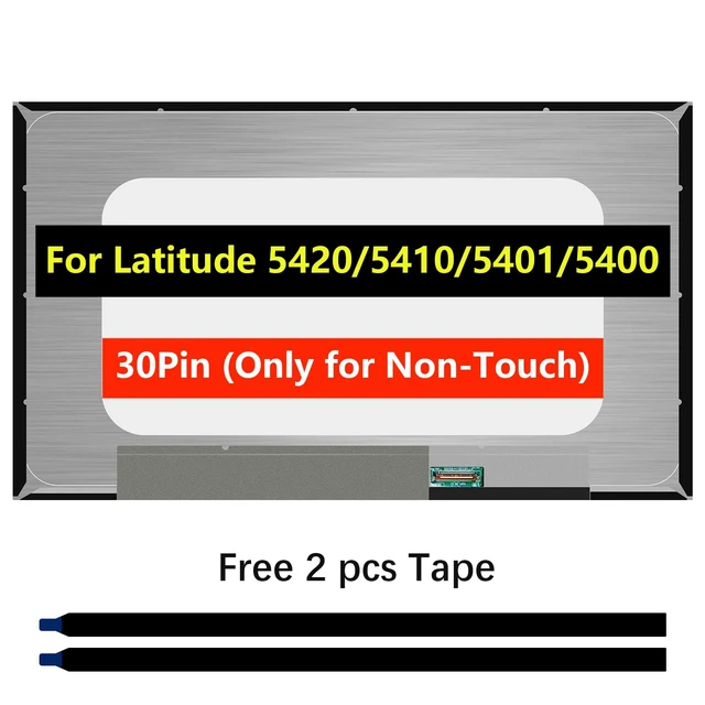 Alt view image 2 of 7 - Screen Replacement 14.0 inch for Dell Latitude 5420 5410 5401 5400 LCD Screen FHD 1920x1080 30Pin Laptop Display Panel (for Non-Touch)