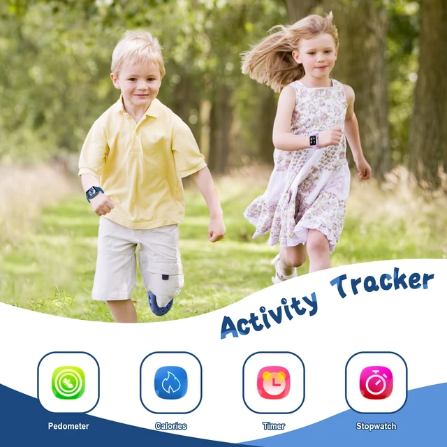 Alt view image 6 of 7 - Smart Watch for Kids with 24 Puzzle Games HD Touch Screen Camera Music Player Pedometer Alarm Clock Calculator Flashlight 12/24 hr Kids Watches Gift for 4-12 Year Old Boys Toys for Kid