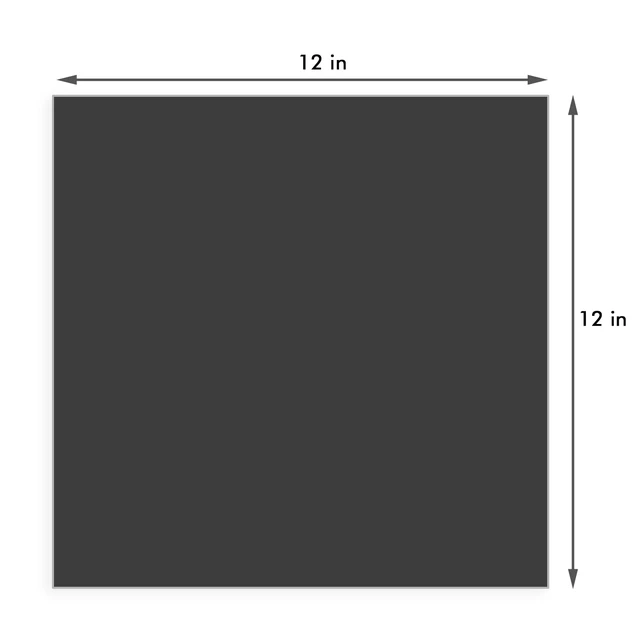 Alt view image 2 of 7 - 25 Pack Backing Boards, 12x12 Uncut Black Mat Boards Acid Free Backerboards for Art Prints, Ideal for Photos, Pictures, Prints, and Frames
