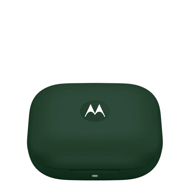 Alt view image 4 of 7 - Moto Buds Bass XT2443-1 Dynamic ANC, Triple Microphone Array, Bluetooth 5.3, IP54 Water & Dust Resistant, Dolby Atmos Audio - (Posy Green)