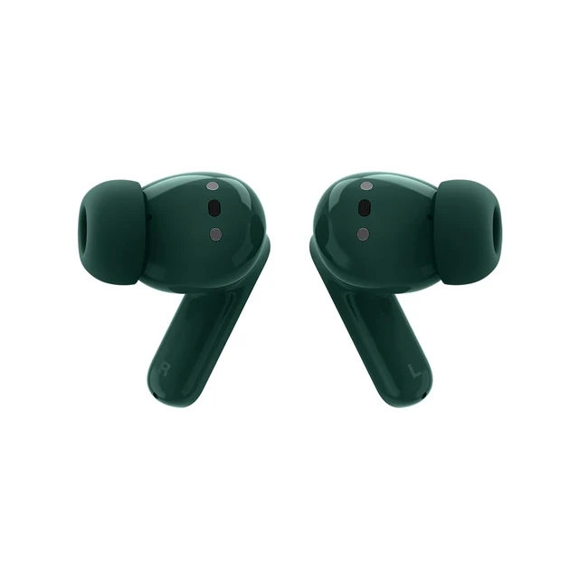 Alt view image 7 of 7 - Moto Buds Bass XT2443-1 Dynamic ANC, Triple Microphone Array, Bluetooth 5.3, IP54 Water & Dust Resistant, Dolby Atmos Audio - (Posy Green)