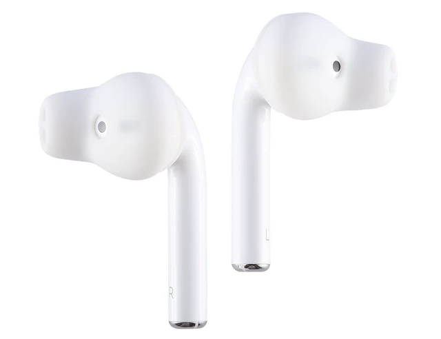 Alt view image 2 of 6 - ACOUS Design Purest Earbuds Covers Anti-Slip Sport Covers Compatible with Apple EarPods and AirPods (White)