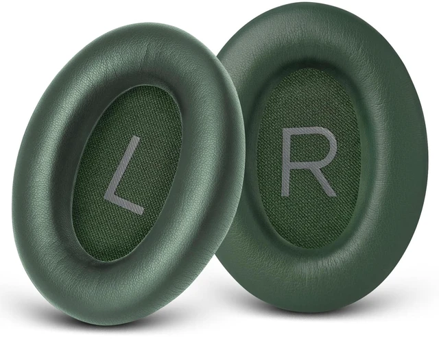 Main image of Ear Pads Replacement for Bose QC45 & QC SE Headphones, Cypress Green Earpads Ear Cushions for Bose QuietComfort 45 & Quiet Comfort SE, Softer Protein Leather, Noise Isolation Memory Foam