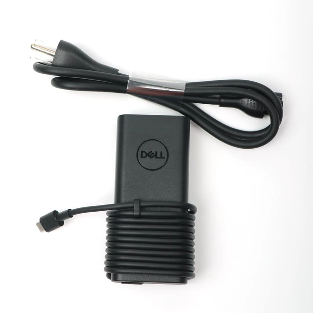Alt view image 6 of 7 - 65W USB C Laptop Charger,Latitude 7300 7310 7320 7330 7340 7520 7530 AC Adapter with 3ft Power Cord, Black, HA65NM190