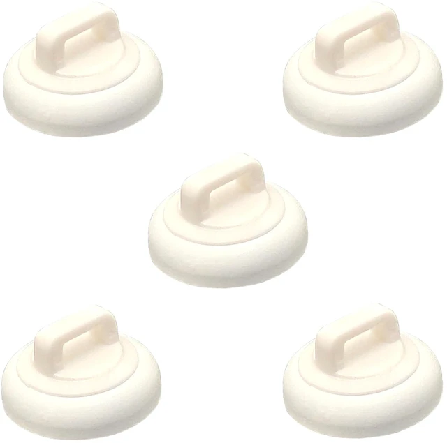Main image of Magnetic Cable Zip Tie Mounts Clips Multipurpose Zip Ties Mount Base Holder Black Wire Cable Holder Mount Wire Clips Management for Home Office Marine Electrical Wiring (White, 5 Piece)