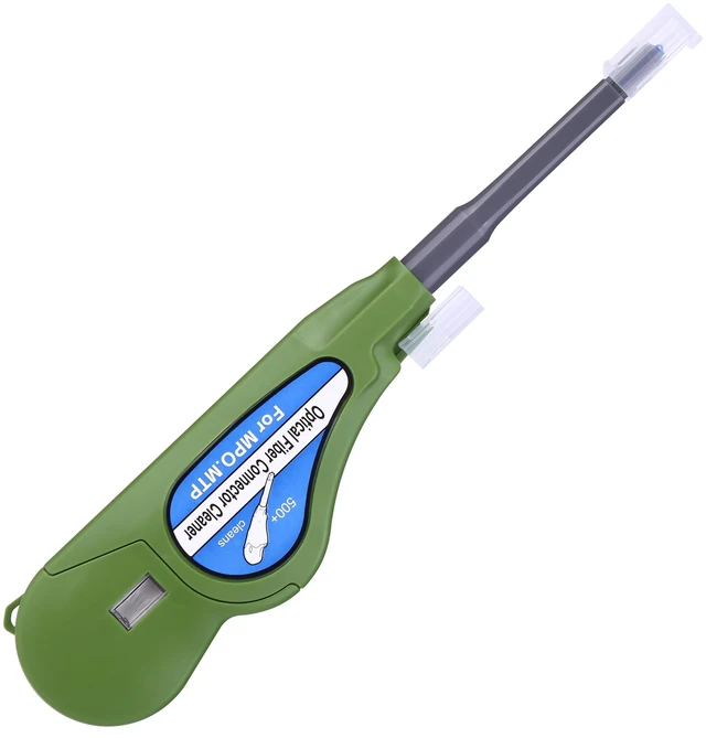 Main image of Fiber Optic Cleaner for MTP/MPO Connector, Optical Connector Cleaner Over 500 Cleans,Fiber Endface Cleans & Optical Connector Cleans(Green)