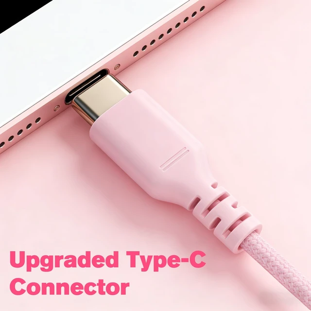 Alt view image 4 of 7 - K6C Kids Headphones with USB-C, for Toddler & Kids Ages 2-12, 85dB Safe Volume Limited, Adjustable Headband & Foldable Wired, On-Ear Headphones for School, Travel, Tablet, iPad