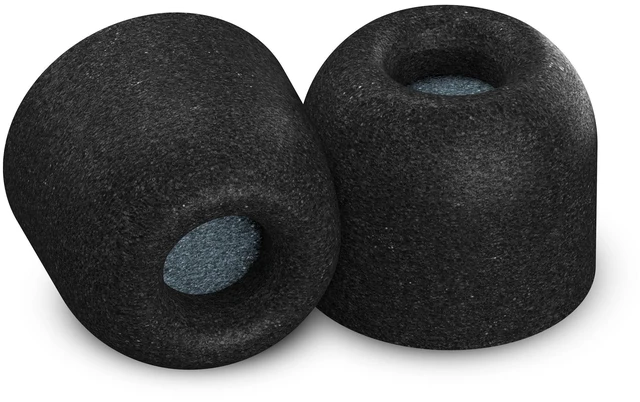Main image of 600 Core Series Memory Foam Replacement IEM Ear Tips, Black, Large 3 Pairs, TechDefender, for Truthear, Sennheiser, Moondrop & More, Superior Noise Isolation, Ultimate Comfort, Secure Fit
