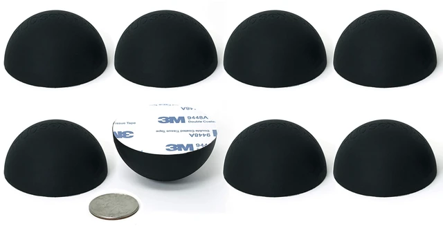Main image of Speaker Isolation Feet (8-Pack, 2") Adhesive Silicone Anti-Vibration Pads for Speakers, Turntables, Subwoofers & Amplifiers, Supports 30-50 lbs Per Pad